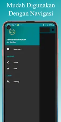 Kamus Istilah Hukum android App screenshot 1