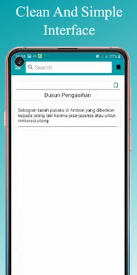 Kamus Istilah Hukum android App screenshot 2