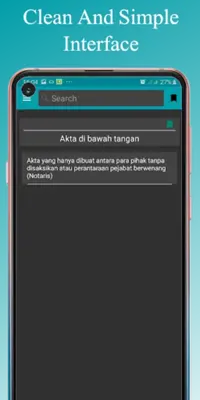 Kamus Istilah Hukum android App screenshot 4